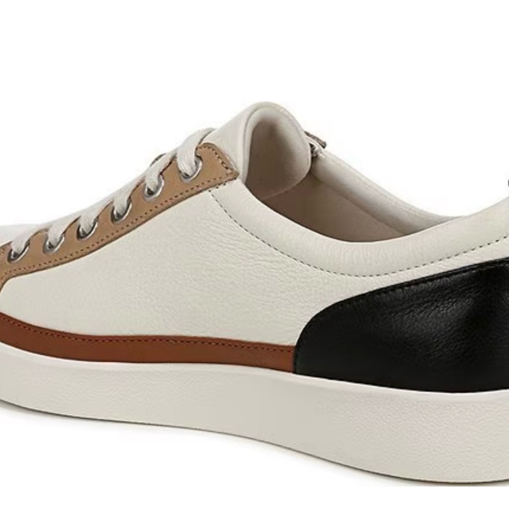 Vionic Women's White, Brown, and Black Sneakers - Picture 3 of 9